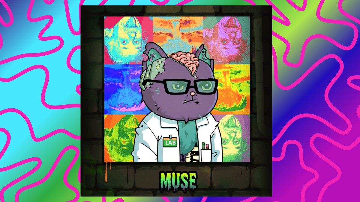 Meet Muse, Chief Engineer at Mutant Labs – a true maestro in the world of science bit.ly/3wb9wZK @spoon_cityy @VoodooBownz @jonny_handler @MFK00 @matthewmedney #TalesFromTheAllFather #Gungnir #MutantCats