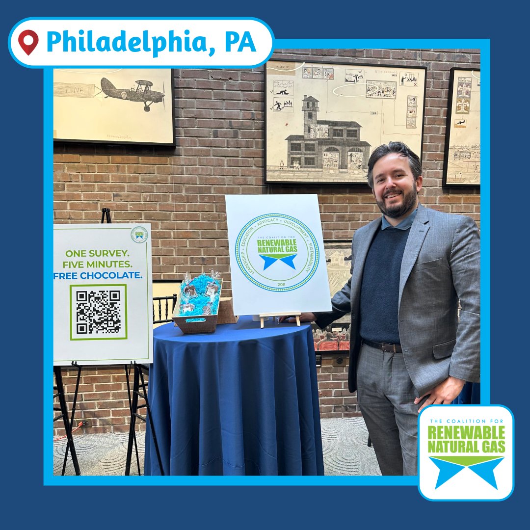 Thank you to the Society of Environmental Journalists for providing an opportunity to connect at #SEJ2024 last week.

Our Dylan Chase spent 2 days meeting with journalists, conservationists & others, educating about #renewablegas & its role in the global energy transition.