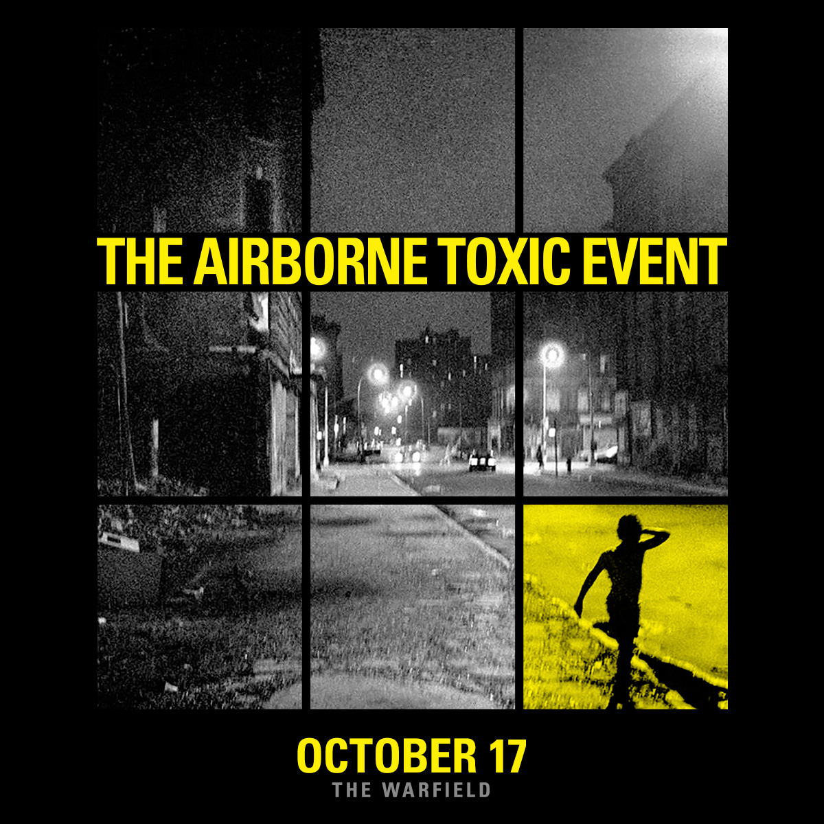 unforgettable night incoming... catch @Airborne_Toxic on Oct. 17 ⚠️ presale - thursday 4.11 on sale - friday 4.12