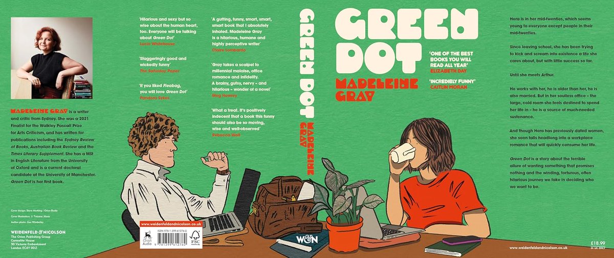 Something New - Green Dot by Madeleine Gray @wnbooks - witty, heartbreaking, moving and outstandingly written #BookTwitter #BookReview #GreenDot #BookRecommendations somethingbyjane.blog/2024/04/08/som…