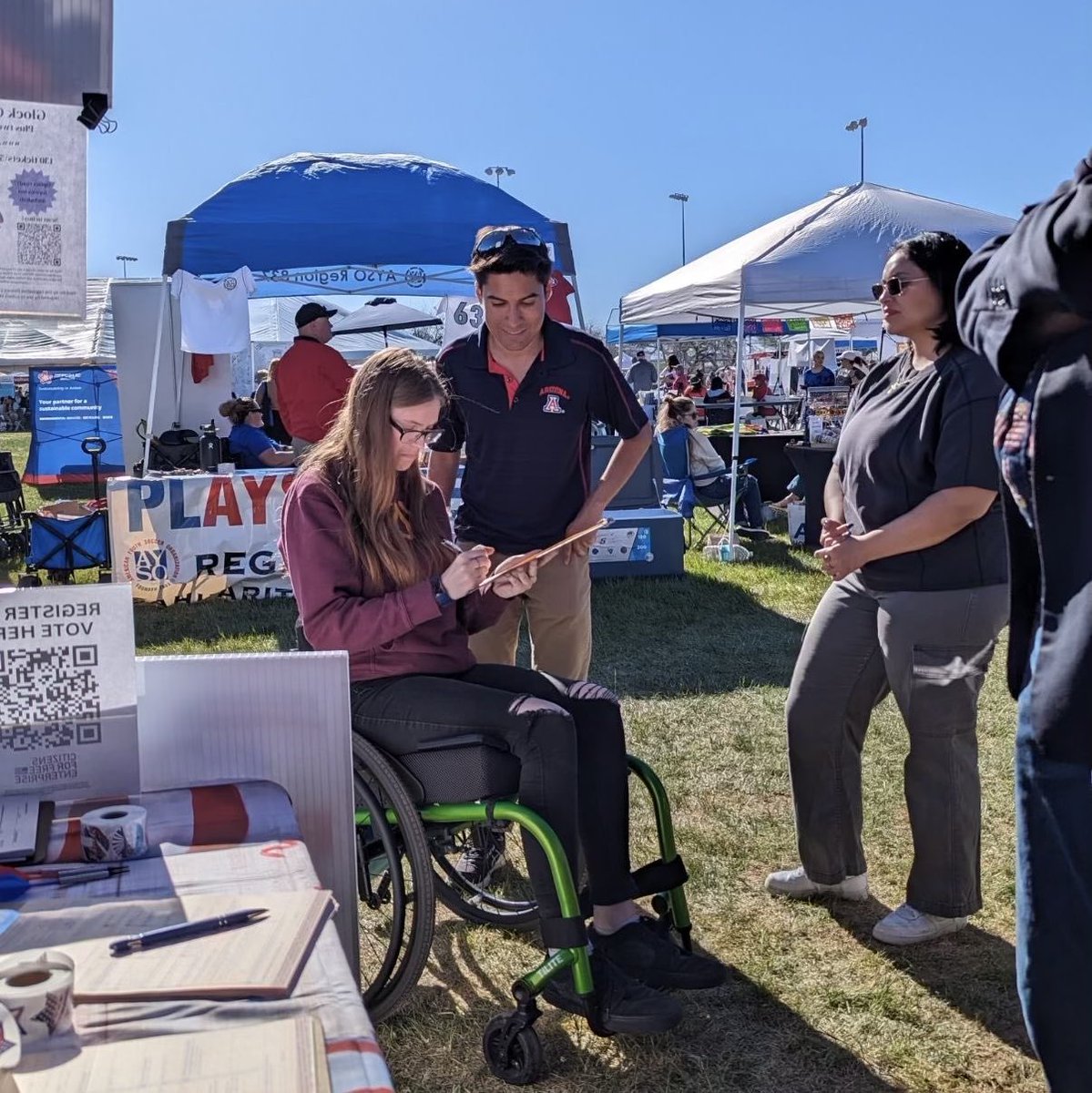 CFFE’s Arizona field team was out at Fiesta Sahuarita to help register new free enterprise voters down in Southern Arizona. With more voters passionate about free enterprise, we can continue to expand economic freedom and opportunity for all.