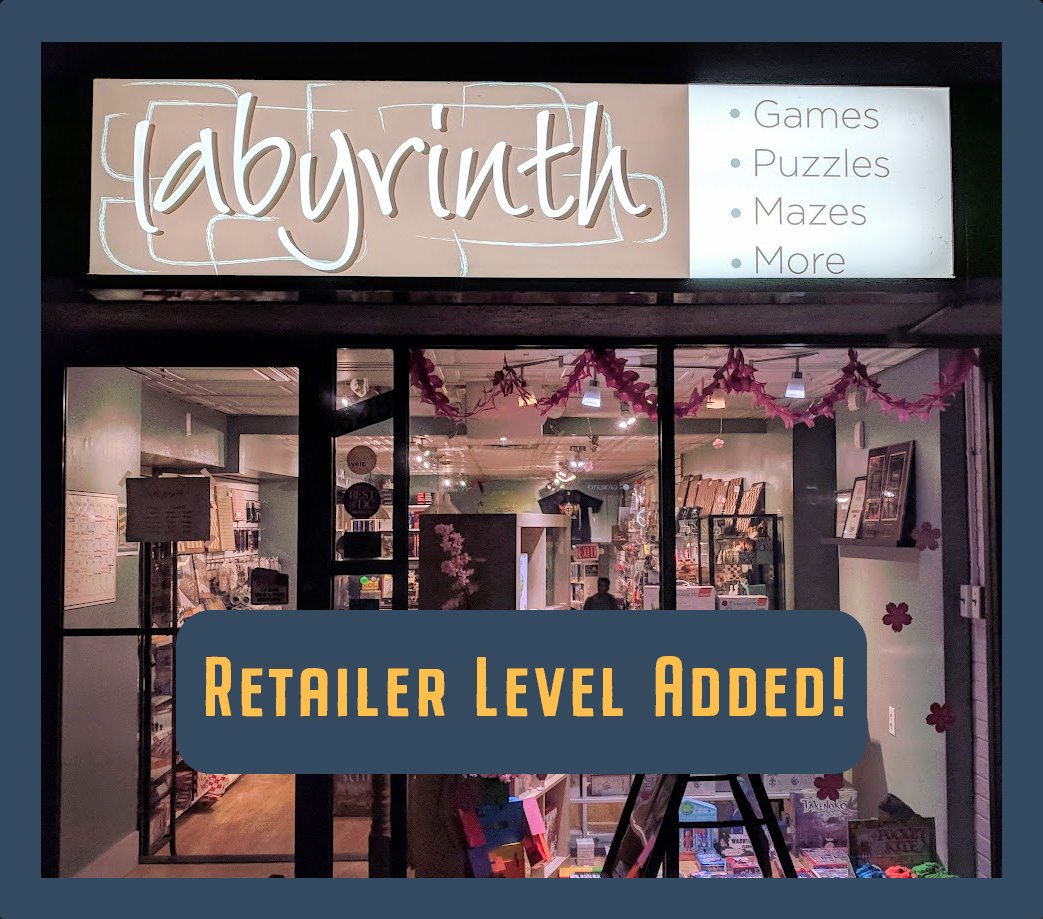 We've added a retail level to our campaign! We love our friendly neighborhood game stores and would love to see You DON'T Meet in a Tavern on shelves for everyone in the community to enjoy! gamefound.com/en/projects/vi…
#ttrpgcommunity #FLGS #TTRPGs #ttrpg