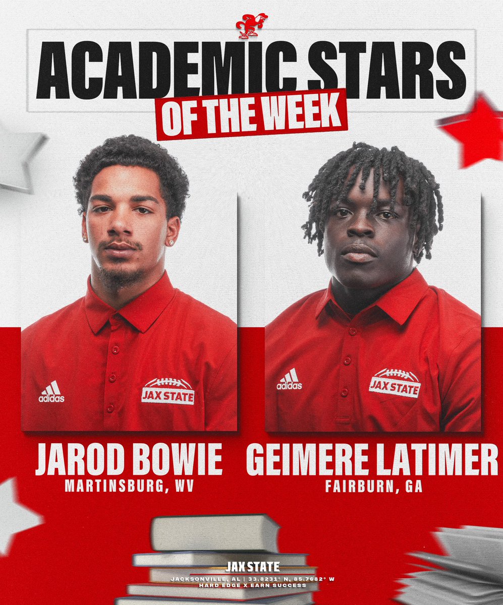 Academic Stars of the Week📚 @jarod_bowie_1 @LatimerGeimere #HardEdge | #EarnSuccess