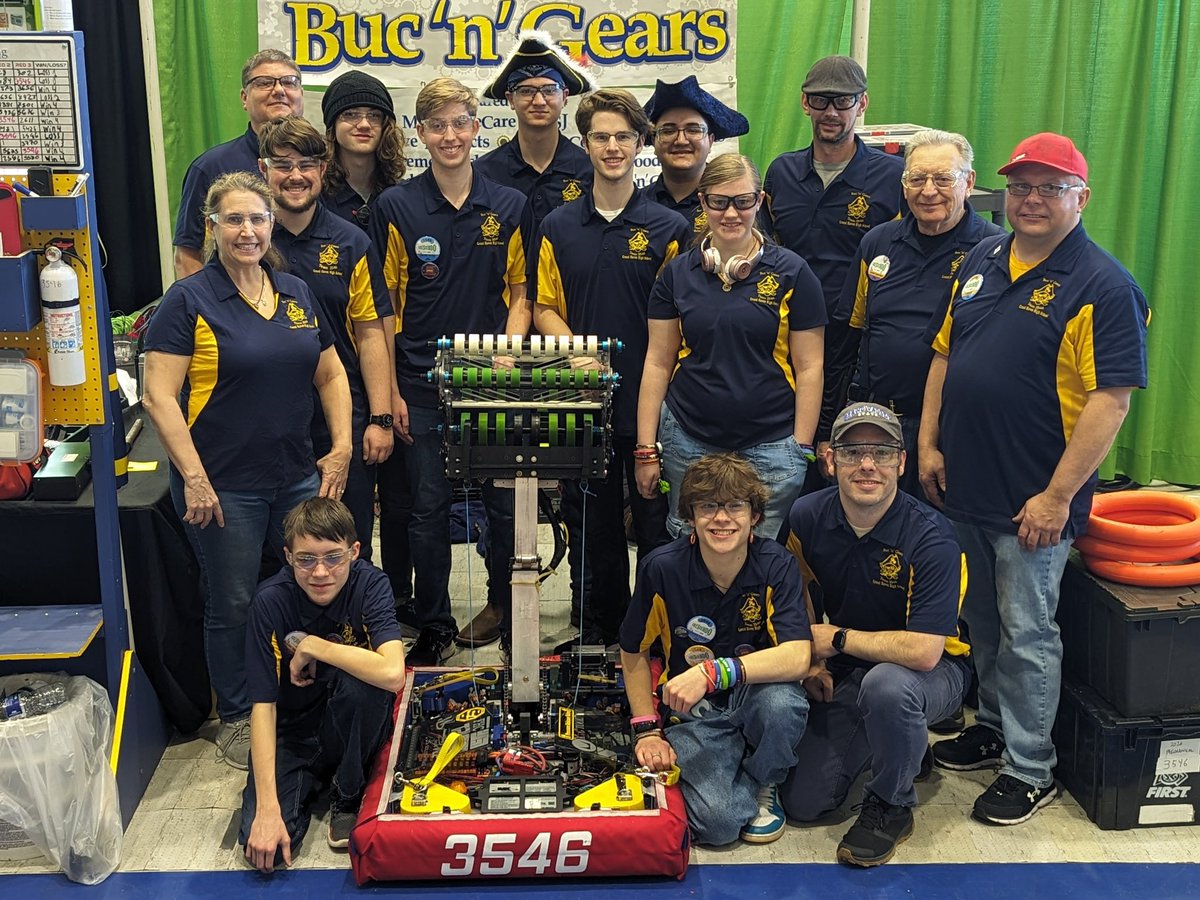 ghhsbucs's tweet image. ⚙️Congratulations Bucs’n’Gears TEAM 3546 … this team is headed to World’s in Houston, Texas!⚙️
#FIRSTRobotics