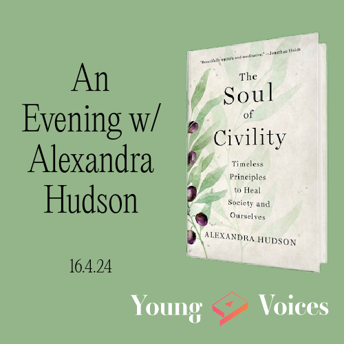 April 16th in London join us for a lively conversation and camaraderie with @LexiOHudson! We hope to see you for an evening at the Institute for Economic Affairs.