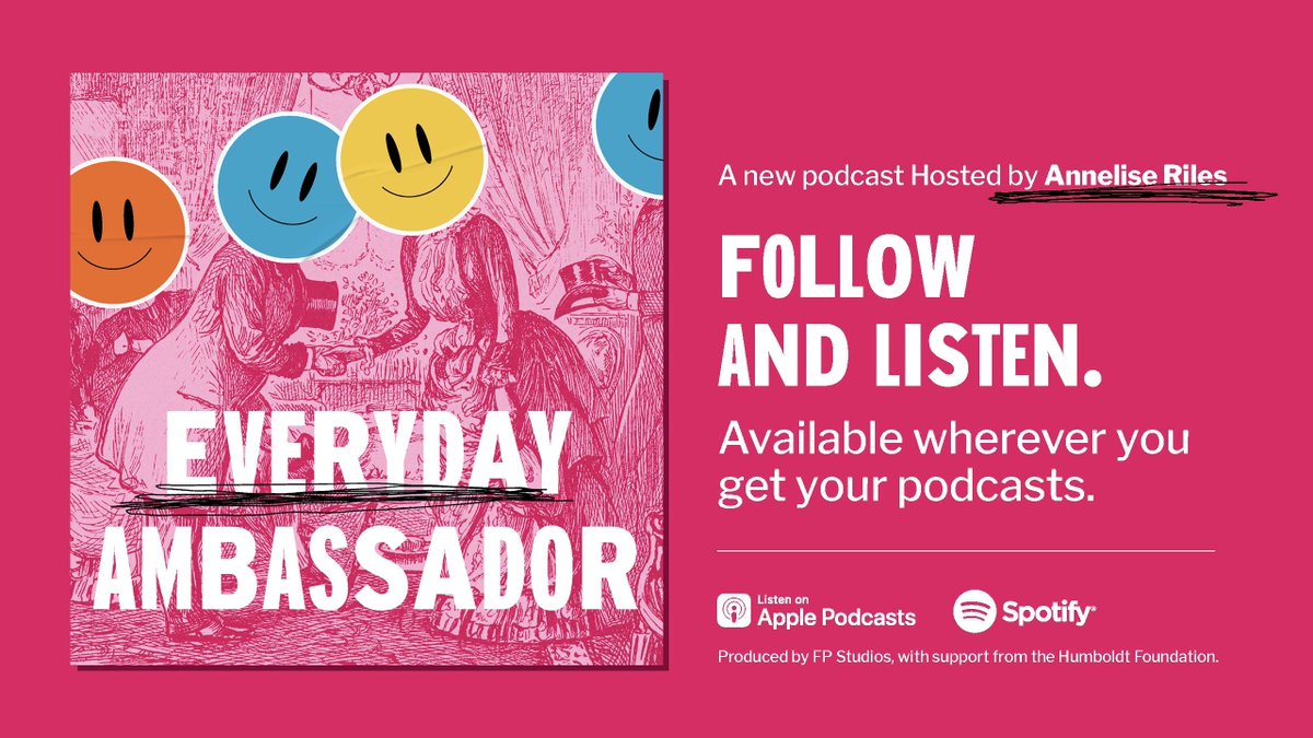 Sponsored: On Everyday Ambassador, a brand new podcast produced by FP Studios, Northwestern University law professor @AnneliseRiles shares surprising stories of how seemingly small gestures can bring about big change. Listen to the trailer now: podcasts.apple.com/us/podcast/com…