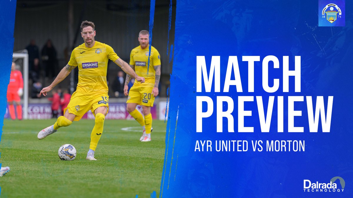 📰 Check out the match preview ahead of tomorrow's trip to Somerset Park and hear the thoughts of Dougie Imrie. ➡️ bit.ly/4aN1sNW