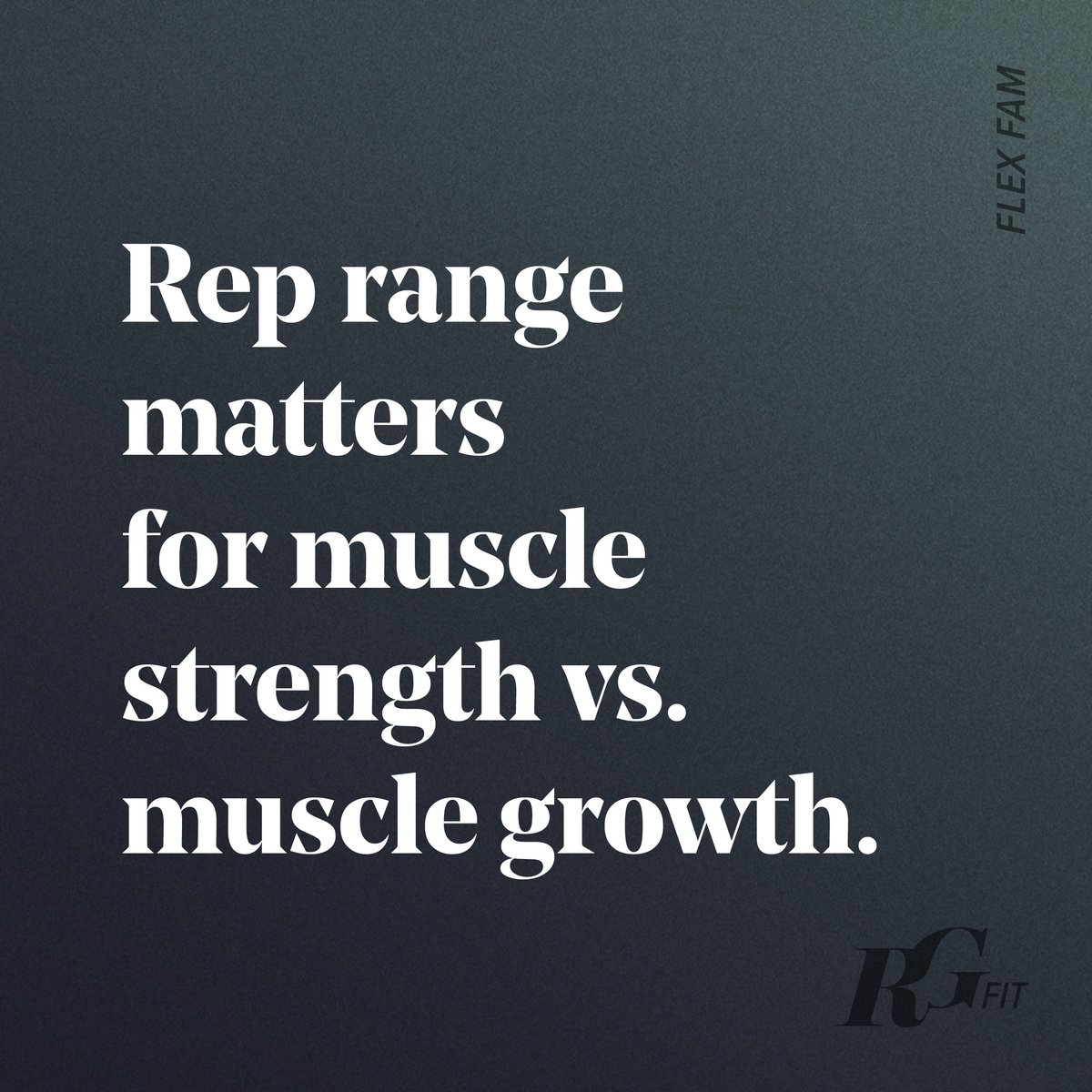 Aim for the 1-6 rep range for muscle strength and 6-12 reps for efficient muscle growth.

#fitness #fitnessmotivation #weightlifting #girlswholift #womenwholift #getstrong #liftheavy #resistancetraining #gymlife #workouttips #workout #liftheavyshit