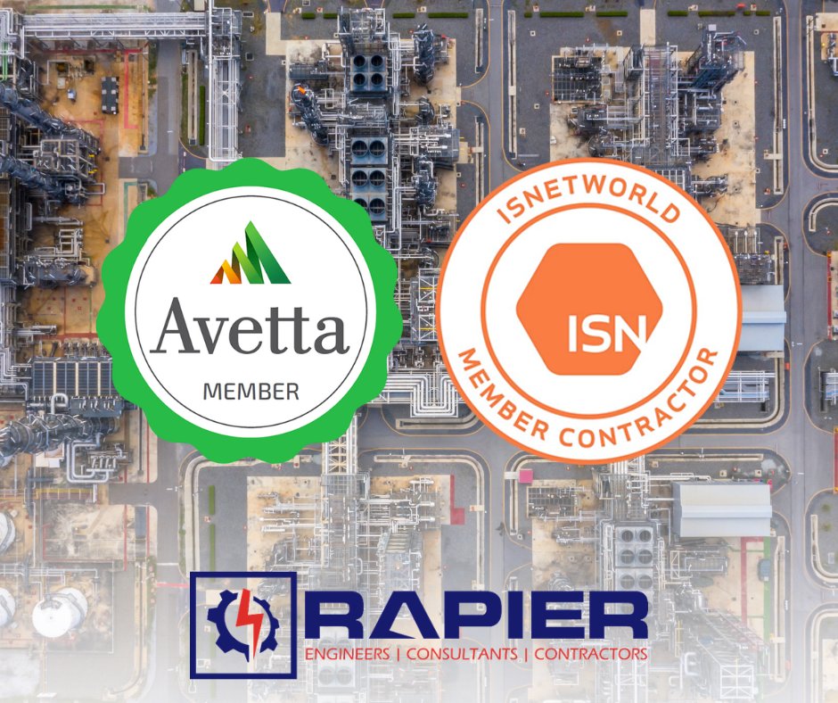 RAPIER is proud to be official Avetta and ISNetworld members! These affiliations represent our dedication to building American Industry one project at a time. 💪 Check out our website to learn more about our work: bit.ly/rapier-home #AmericanMade #Industrial