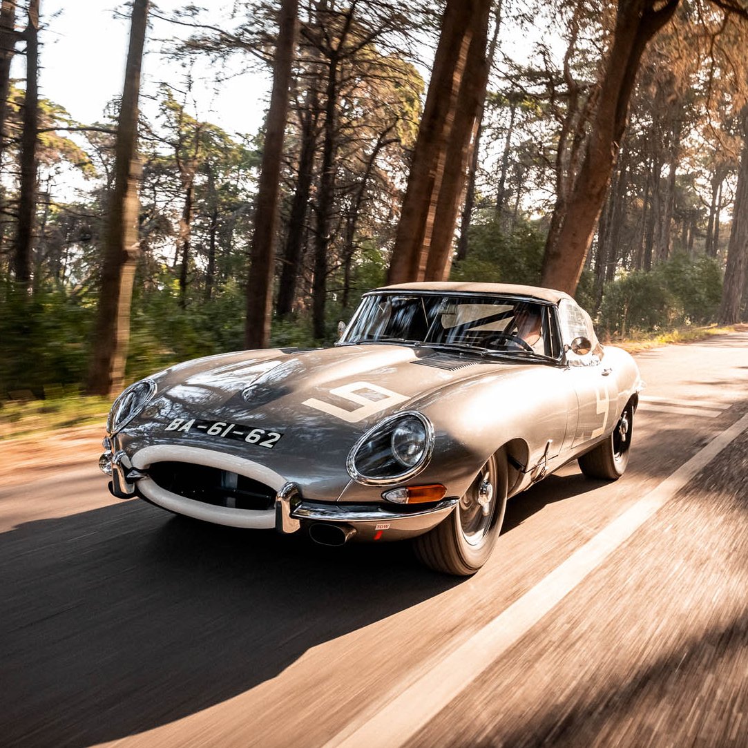 Join Octane at Monsanto Park, Portugal, to drive the ex-Manuel Nogueira Pinto 1961 Jaguar E-type racer – the most successful of its era. Read the full story by Richard Heseltine in the May 2024 issue: bit.ly/Octane-251 📷 Luis Duarte