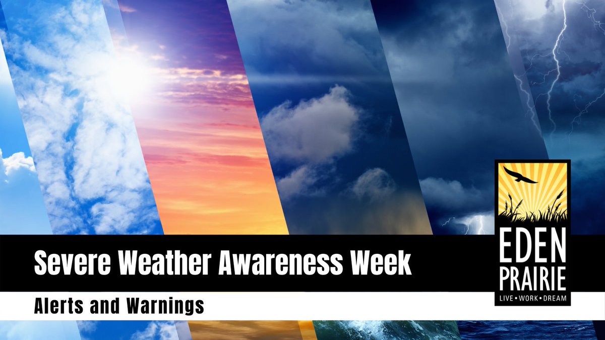 Knowing where and how you can receive severe weather warnings can mean the difference between life and death.

Visit ow.ly/j1pk50NILmh to learn how you can use the digital world to be in the know during severe weather season.