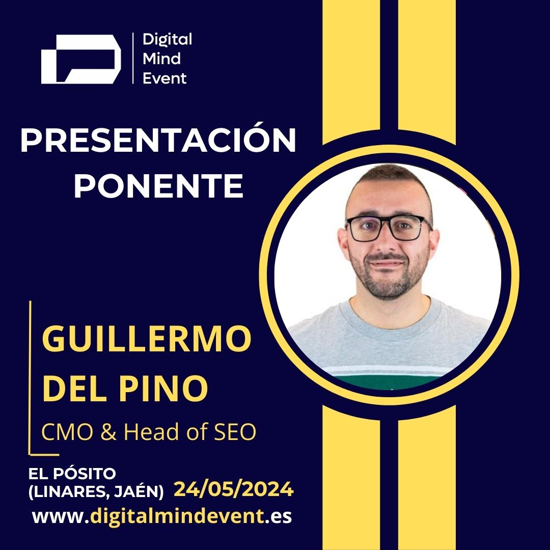 DigitalMindEven's tweet photo. 🔝 Nos complace anunciar a Guillermo del Pino como nuevo ponente de el DME 2024.
🎟️https://t.co/ogzJiU5J05
#digitalmindevent #marketingdigital #socialmediamarketing #networkmarketing #marketingonline #linares #seo #influencermarketing #dme2024 #andalucía #linares https://t.co/aCohbmiGEd