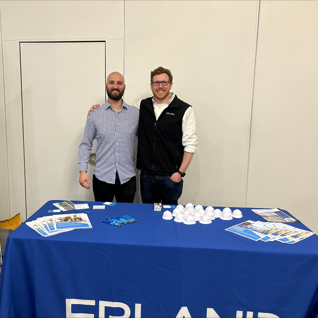 Last week, members of Erland’s team braved the storm and took part in ABC MA's Meet the Generals event. It was a great evening of networking with fellow contractors and subcontractors in MA. We look forward to continuing to build our relationships with trades in the industry.