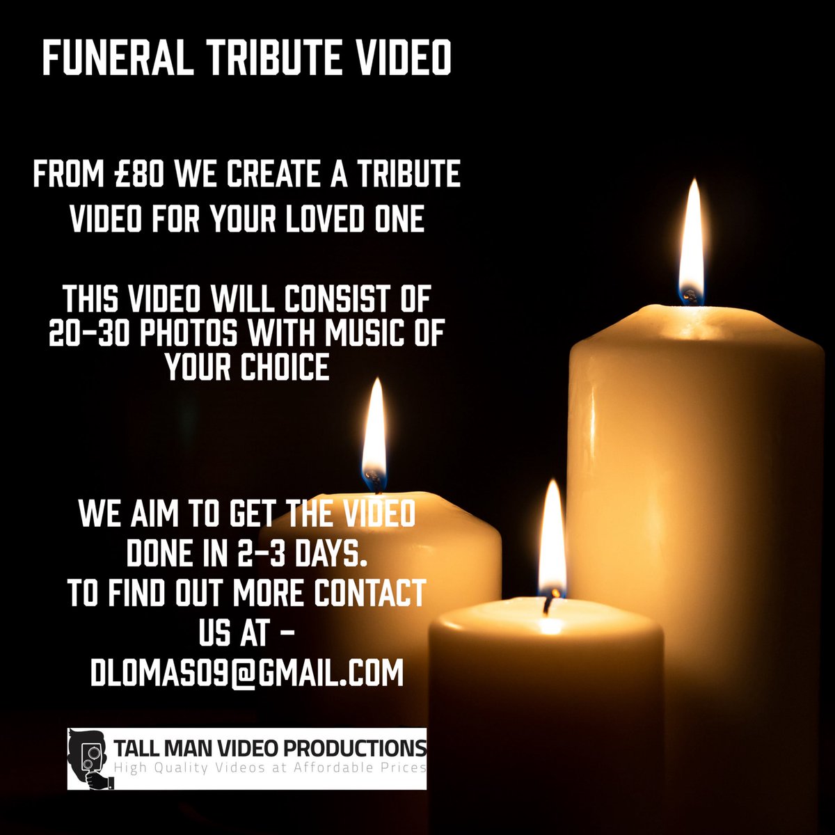 Funeral tribute video #LichfieldLocal