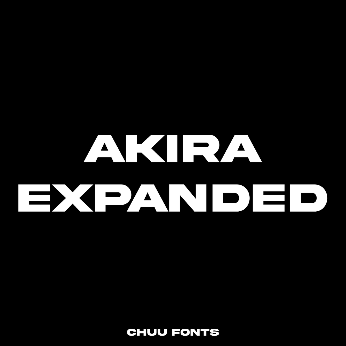 ChuuFonts's tweet photo. Chuu logo 2 font FOUND
🖤Akira Expanded https://t.co/VH6uVzu2Jp

#츄 #Chuu #ChuuFonts https://t.co/cws6YVlSjX