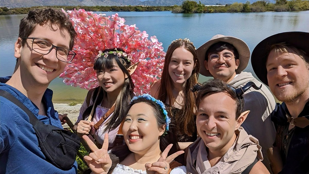 our third year of ren faire together 🌸