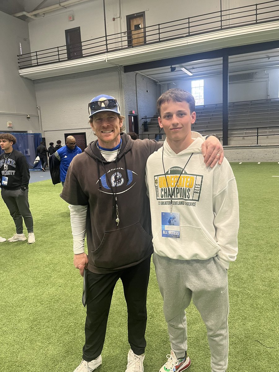 Camden Sokolowski (@camdensokolows1) on Twitter photo Had an awesome time this past weekend <a href="/DrakeUniversity/">Drake University</a>. Huge thanks to <a href="/tstepsis/">Todd Stepsis</a> <a href="/FBCoachButt/">CJ Butt</a> @THEseanhupke for having me out!!
<a href="/CoachBowers59/">Kevin Bowers</a> <a href="/MedinaBeesTrack/">Tobin Stepsis</a> Had an awesome time this past weekend <a href="/DrakeUniversity/">Drake University</a>. Huge thanks to <a href="/tstepsis/">Todd Stepsis</a> <a href="/FBCoachButt/">CJ Butt</a> @THEseanhupke for having me out!!
<a href="/CoachBowers59/">Kevin Bowers</a> <a href="/MedinaBeesTrack/">Tobin Stepsis</a>