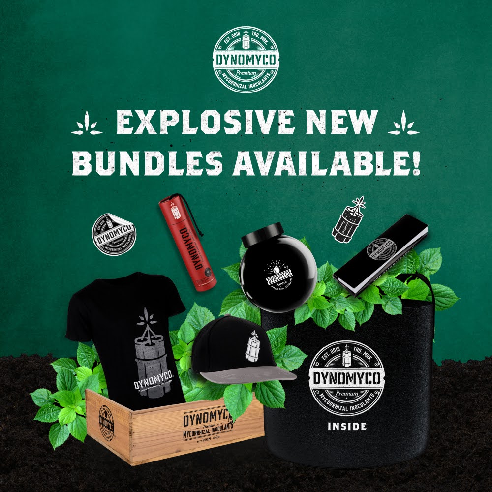 💥Explosive New Bundles Available!💥 . Four new swag-packed bundles are now available on our website! . Swag Pack 🌱Rootboost Bundle🌱 Enthusiast Package TNT Package Get swag, collector items, products - all at a major discount! . #Symbiosis #Fungi #Plant#RootResurgence