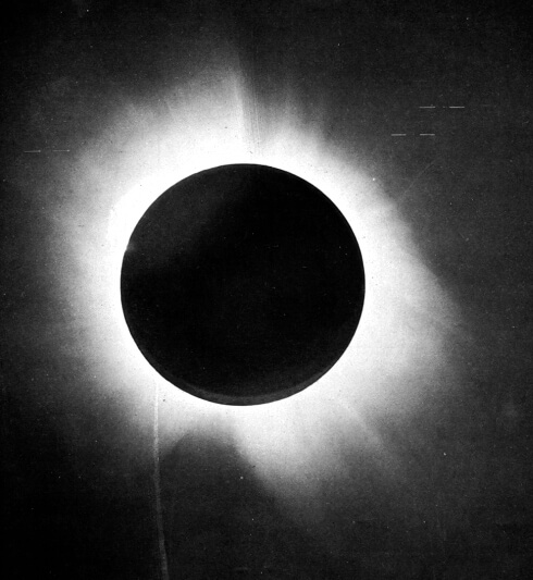 This photograph of the solar eclipse of 1919 proved Einstein's theory of relativity. Read about it here > tinyurl.com/ys4xyopn