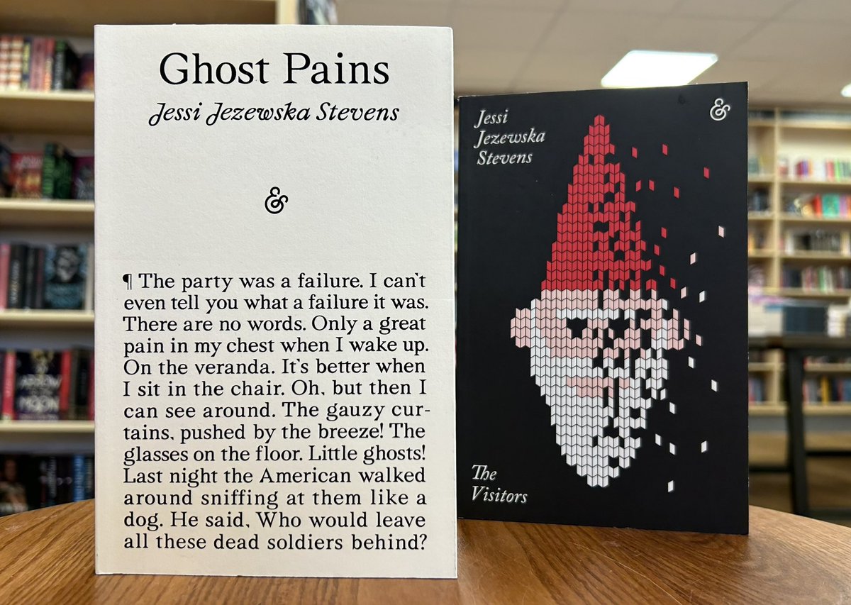 GHOST PAINS is the much anticipated short story collection from Jessi Jezewska Stevens, author of the brilliant THE VISITORS. Don’t miss @JezewskaJ here in Manchester this Thursday (11th April) when she’ll be in conversation with Manya Wilkinson (LUBLIN) and Tara Tobler. 🎫👇🏻