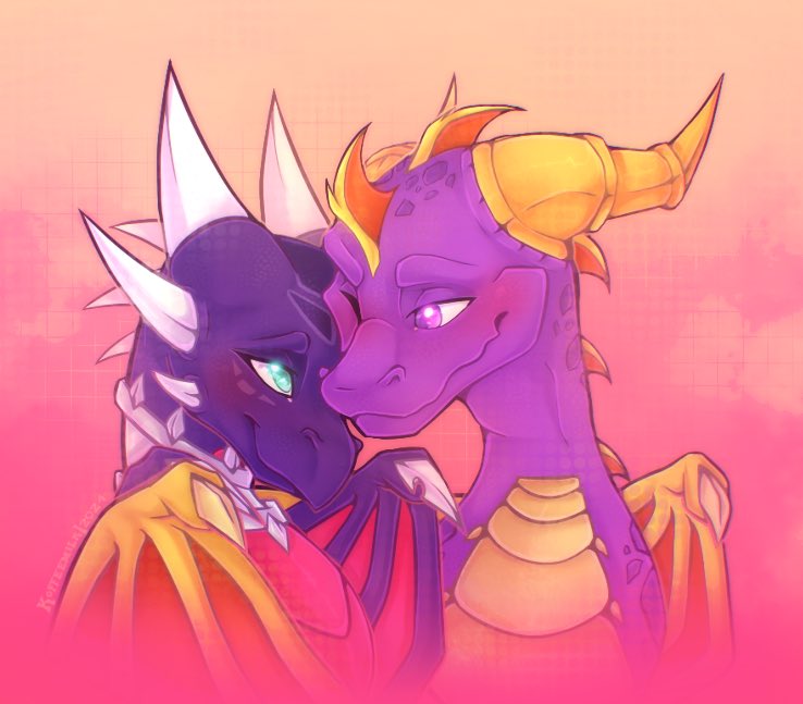 Sweetheart 💖

#SpyroTheDragon #CynderTheDragon #SpyroArt #digitalart #fanart