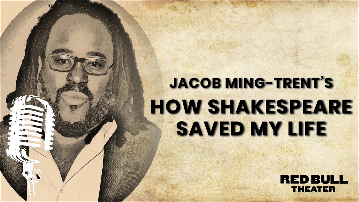 Get on the WAITLIST for How Shakespeare Saved My Life, written by and starring Jacob Ming-Trent. The kickoff event in our 20th Anniversary Festival is MONDAY, APRIL 15 at 7:30 PM. | Get details about this epic poem and more Festival events at RedBullTheater.com