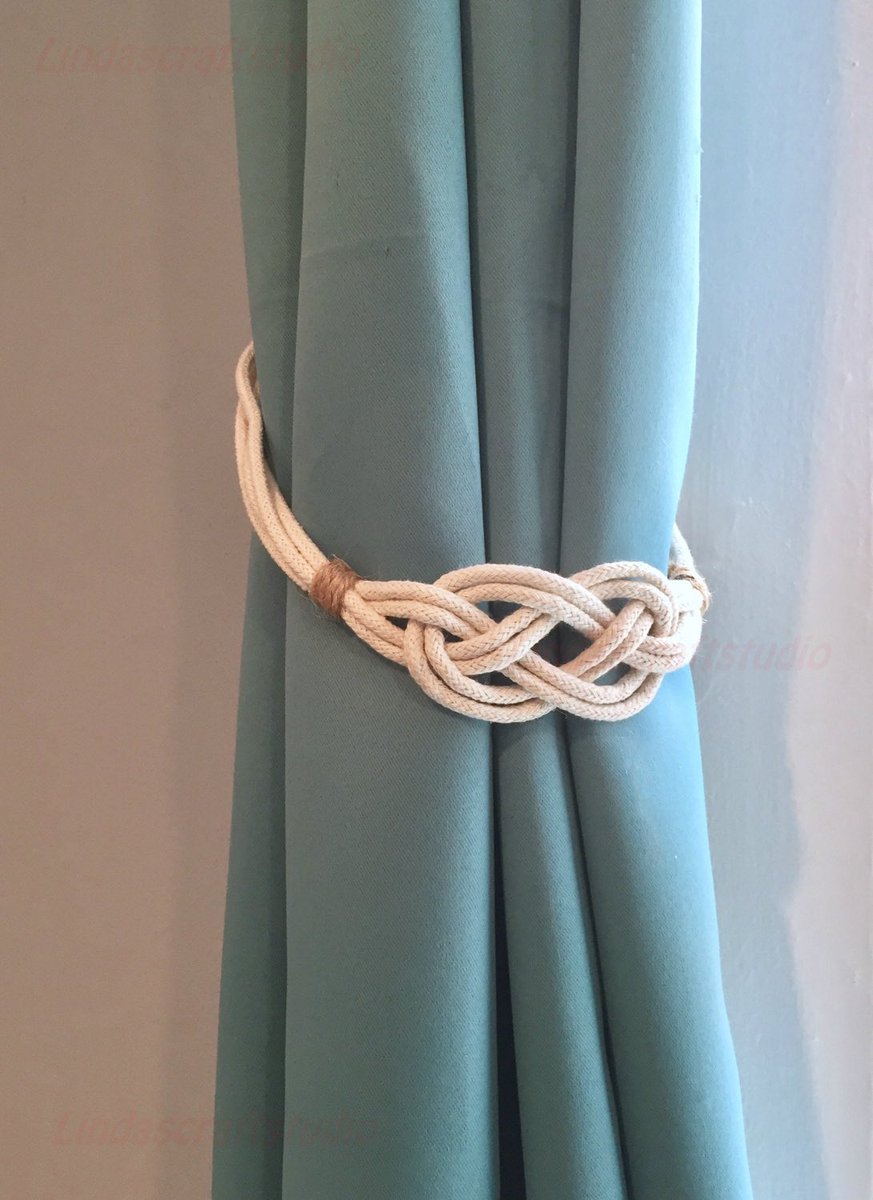 Excited to share this #nautical #curtain #rod #curtaintieback #homedecor #knot 

lindascraftstudio.etsy.com/listing/714244…