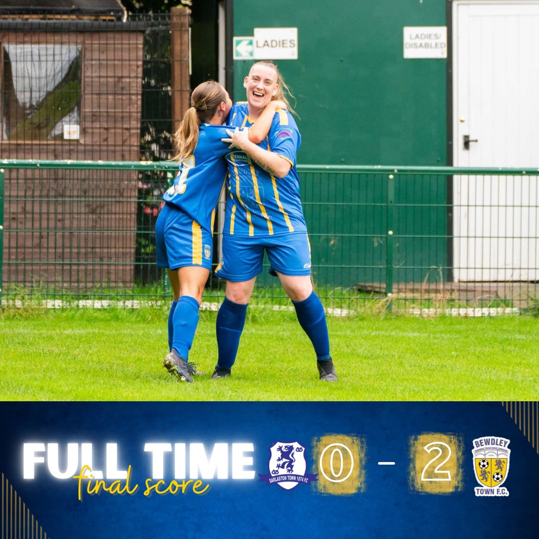 👇 𝔽𝕦𝕝𝕝 𝕥𝕚𝕞𝕖 𝕣𝕖𝕤𝕦𝕝𝕥

Darlaston Town 0️⃣ - 2️⃣ Bewdley Town

We’re through to the next round of the league cup after a dominant performance yesterday!

Kirsty Roberts 🤝 NeediPaul Management
Jess Rudd 🤝 Amy’s Foot Health

#UpTheRiverside 🛶