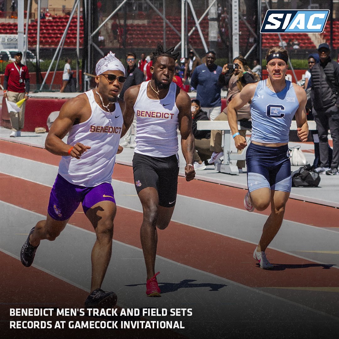 The Benedict College men's track and field team showcased strong performances in the Gamecock Invitational on Saturday at Cregger Track. Rajaun Ricketts led the way, clinching the triple jump title with a leap of 14.62 meters. Javel Best notched a personal best in the 200-meter