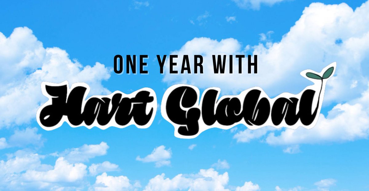 MHARUTOGLOBAL's tweet image. [🎉] 

 1 year with HART GLOBAL! 🌱❤️🐨