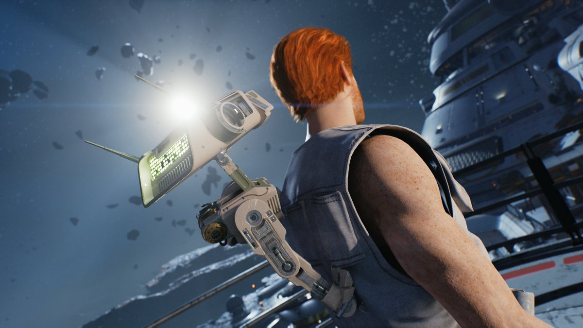 Make sure to look out for Cal and BD-1 on the Shattered Moon while observing today's eclipse!