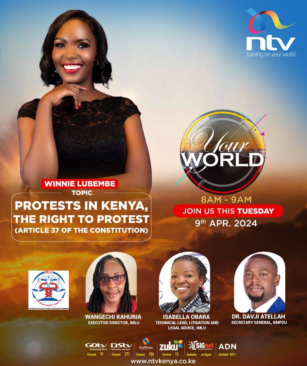 Protests in Kenya, the right to protest.

Join this conversation at 8am Tuesday. #YourWorld