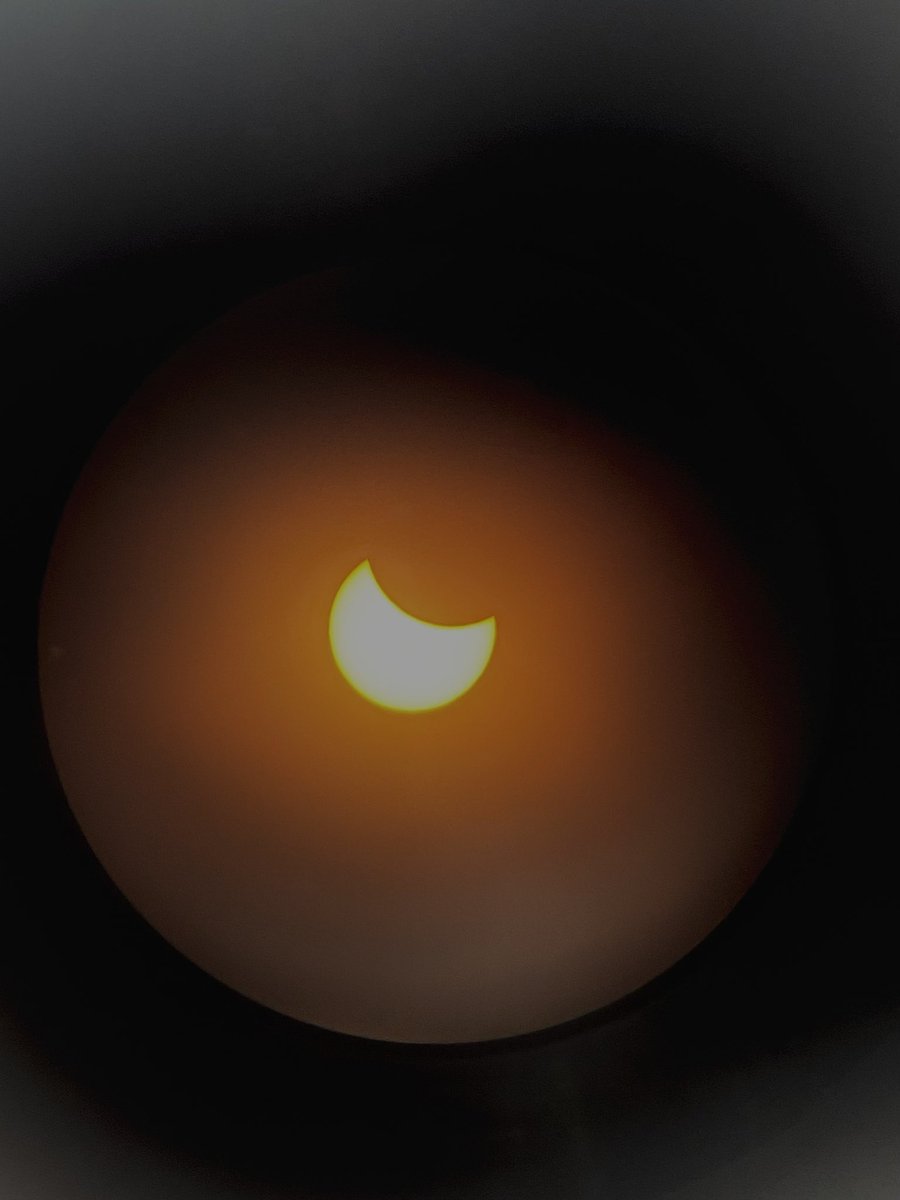 Partial #eclipse, as seen from the South of Market. #LoveOurUniverse