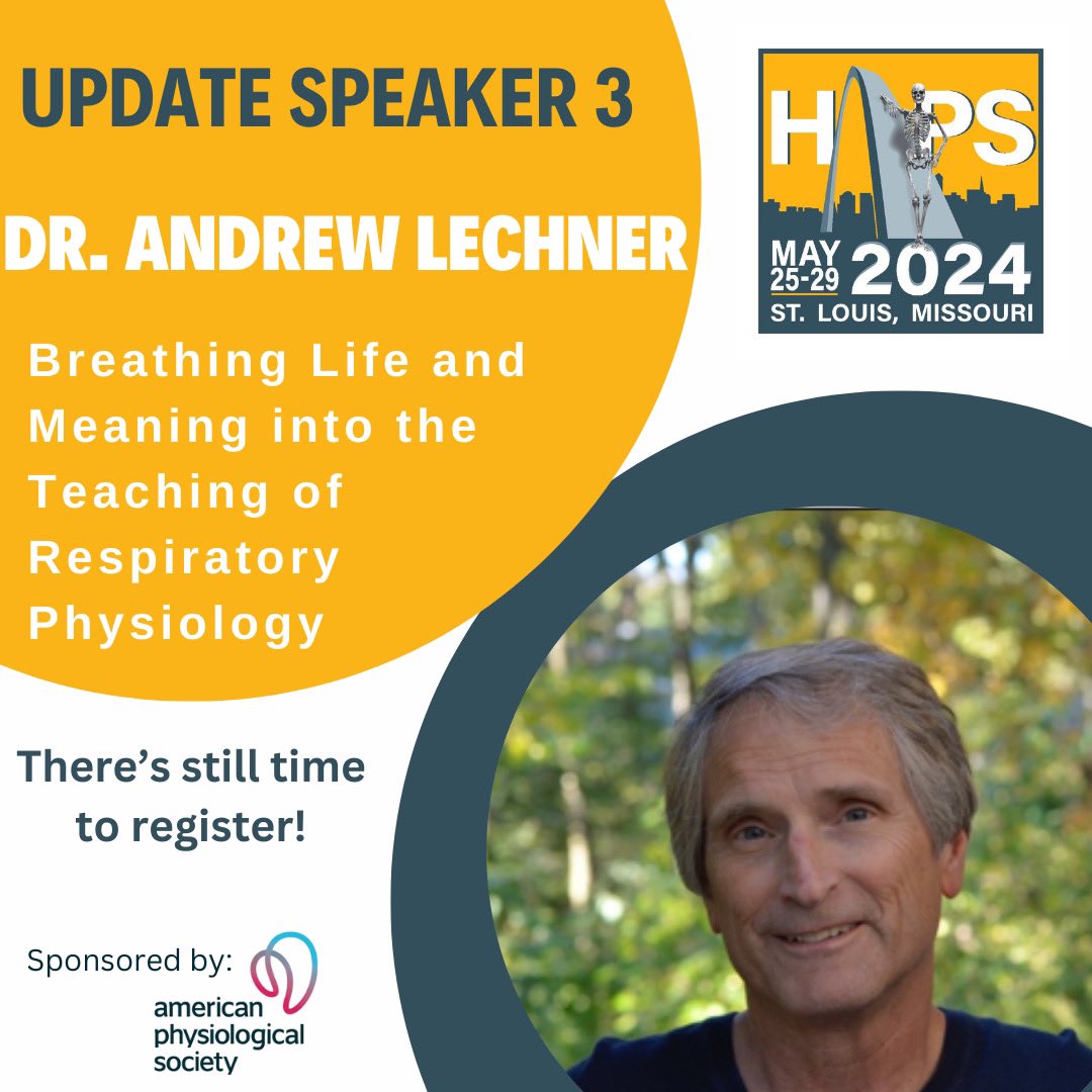 There's still time to register to see Dr. Lechner’s talk at #HAPS2024 being held in St. Louis, Missouri from May 25-29. Register now at: hapsweb.org/page/2024landi…