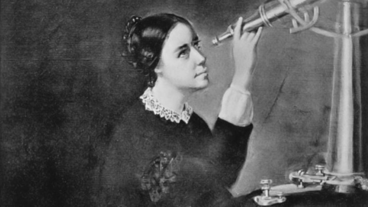 Maria Mitchell is notably known for being one of America’s first women astronomers. In 1878 she led a team of all women science students, known as “the Vassar Girls,” to research the great solar eclipse of the 19th century. Mitchell was one of the earliest advocates for equal pay