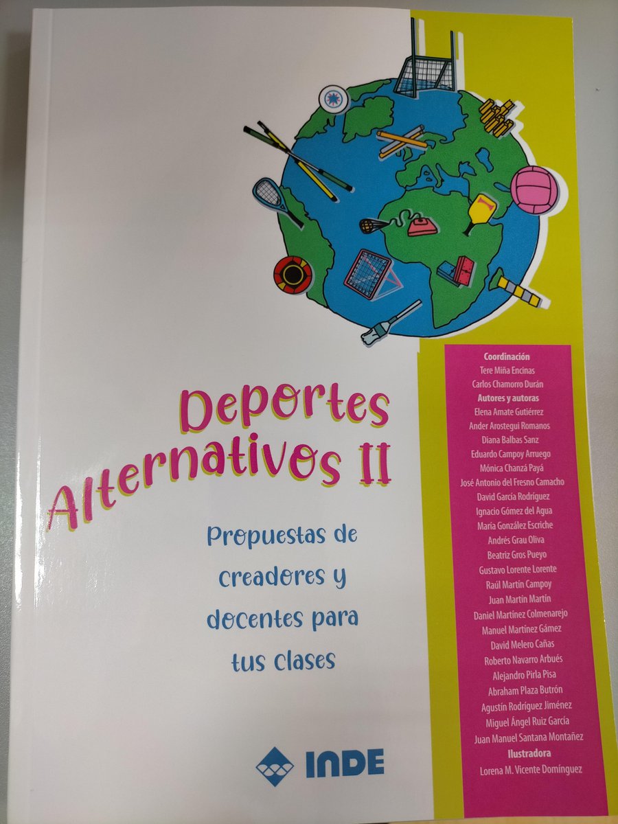 💯 Tremenda alegría nos produce a @maestrocarlosef y a mi compartir que ya está disponible en la web @INDEEditorial el segundo volumen de Deportes Alternativos coordinados por ambos. 💯 Con los últimos #deportesalternativos españoles escritos por sus autores y extranjeros