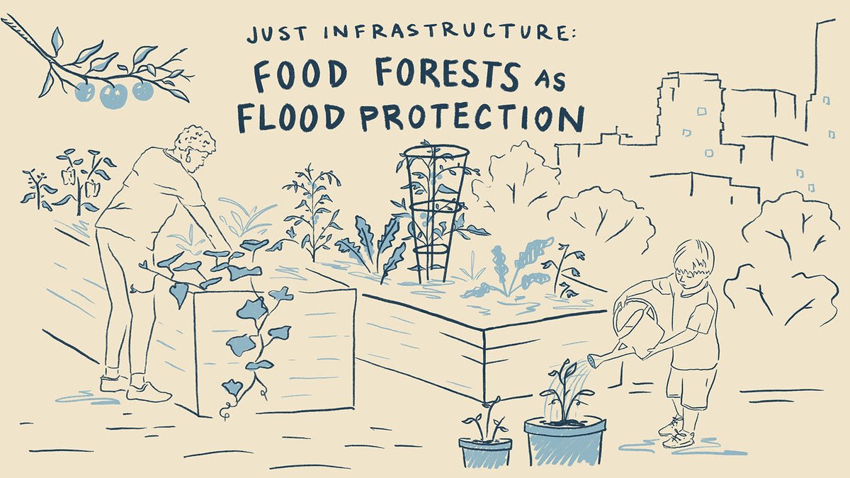 The artwork of our #JustInfrastructure campaign is a glimpse into the change driven by federally funded projects across the U.S. and charting a new path to climate resilience and water justice. Learn more about the projects that inspired the artwork ⬇️ justinfrastructure.org