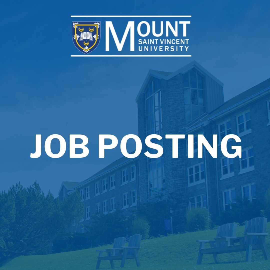 We’re hiring! The MSVU Library & Archives invites applications for a limited term librarian at the rank of Librarian I from 1 July 2024 to 30 June 2025. Learn more and apply: forms.msvu.ca/iframeforms/Fa…