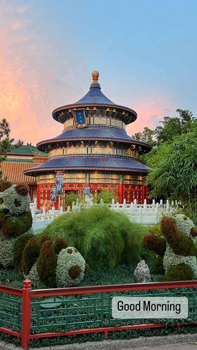 Good afternoon and Happy Monday #DisTwitter✨ #China #Epcot #WorldShowcase