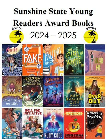 Fantastic news! Falling Short has been named to the 2024-2025 Florida Sunshine Young Readers Award lists! These titles will be read and voted on by students across the state during the upcoming school year. @floridamediaed @eastwestlit @harperkids ​@SSYRAJR @QuillTreeBooks