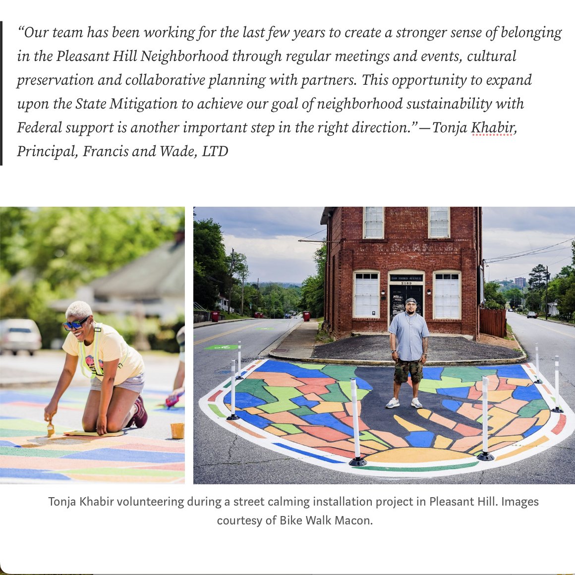 Check out how #Macon, #Georgia is putting its @USDOT Reconnecting Communities grant to work for Pleasant Hill. @MaconBibbCounty @bikewalkmacon @newtownmacon @CFCGA @knightmacon @knightfdn @TheJPBFdn @kresgefdn @WilliamPennFdn #civicinfrastructure #funding medium.com/reimagining-th…