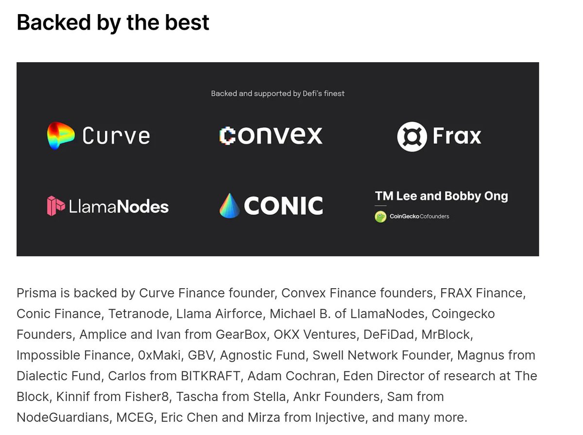 Notice how the timeline is quiet on <a href="/PrismaFi/">Prisma Finance</a> hacks? I do.

What we have confirmed so far:

Confirmed so far:

1. Hack affected unaudited code
2. Cover-up of lack of audits
3. False claims
4. <a href="/PrismaRisk/">Prisma Risk Team</a> covering up
5. Team is @curvefinance-endorsed

&amp; more, read on anon 👇

1.