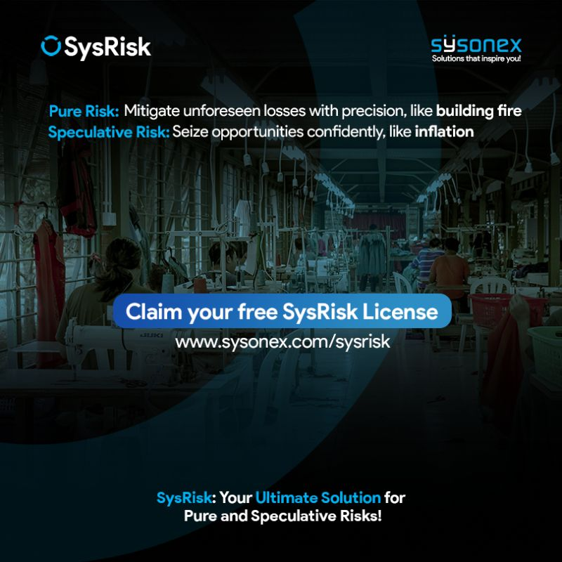 JAM_Mondol's tweet photo. Unlock Seamless Risk Management with SysRisk!
SysRisk is your all-in-one solution for conquering Pure and Speculative Risks effortlessly.

Claim your FREE Individual User License today and revolutionize your risk management journey at https://t.co/ALNrC1doWp 
#RiskManagement https://t.co/y0r0eYe0NQ