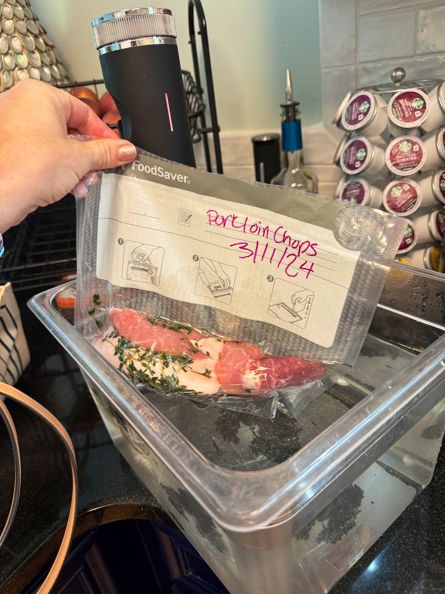 krissyhaynie's tweet photo. Some days I have my 💩together, other days I don’t, it’s called balance and grace! #sousvidecooking #whatsfordinner https://t.co/9hyazMNw2U