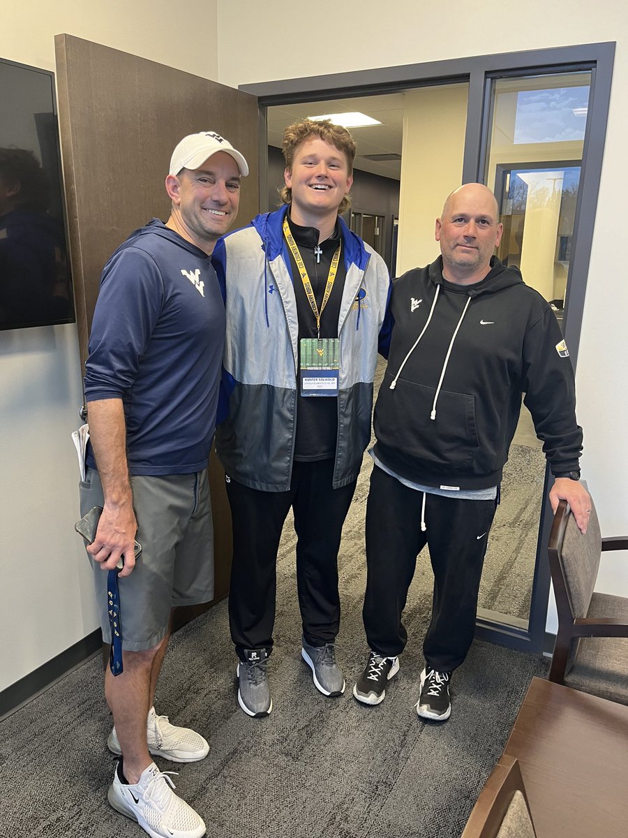#AGTG After a great spring practice visit I’m extremely blessed &amp; honored to receive an offer from West Virginia University!! Thanks to <a href="/NealBrown_WVU/">Neal Brown</a> <a href="/CoachTThompson/">Tony Thompson</a>
<a href="/CoachKoonz/">Jeff Koonz</a>  #HailWV