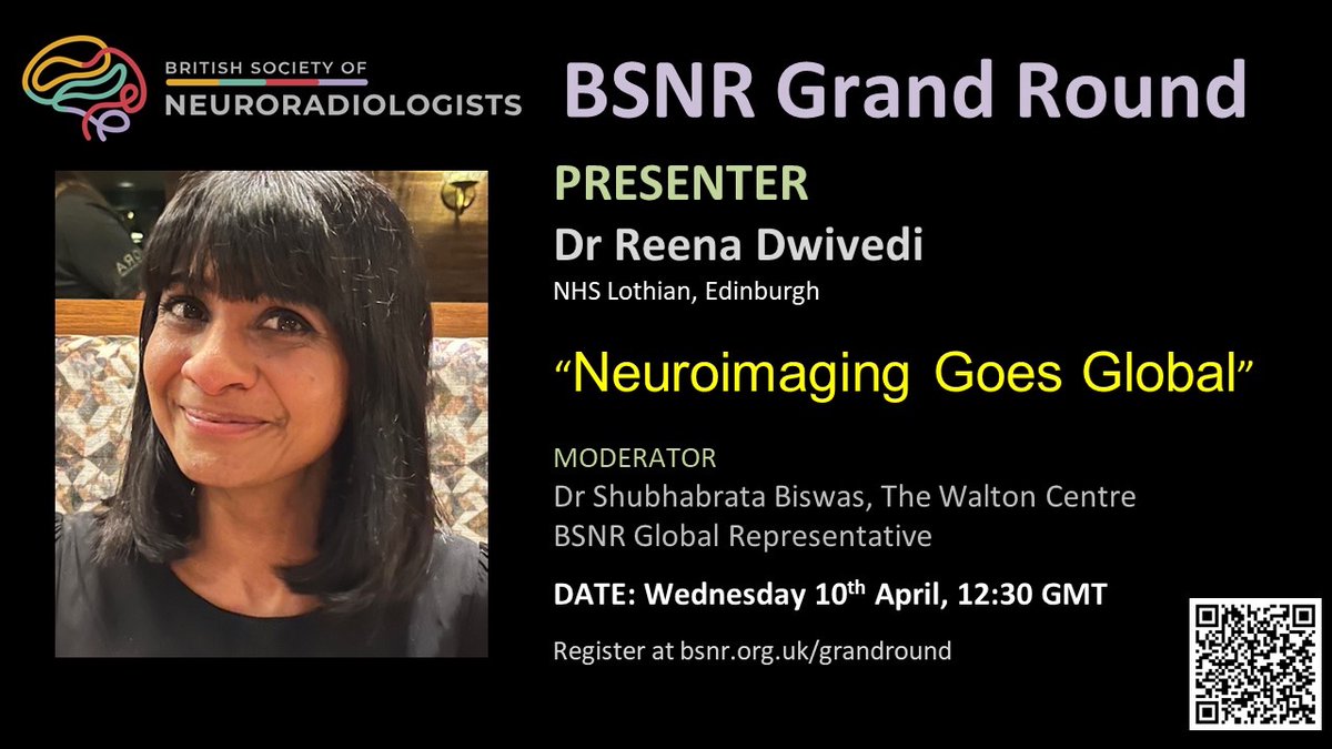 BSNR remains committed to global collaborations in Neuroradiology education. Looking forward to the upcoming BSNR Grand Round.