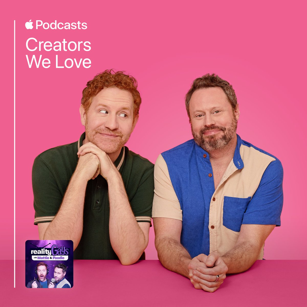 Y'all...We can't even believe it. We're excited to share that we've been featured as one of @ApplePodcasts Creators We Love!