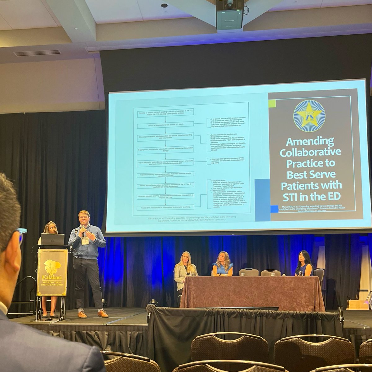 ohsnapimginger's tweet photo. Attended my first #TSHP this weekend! @TSHP_org
I am honored to be inducted as the first Member-at-Large for the new Clinical Practice Section!
It was also great to provide a panel on novel collaborative practice agreements #CPA in the ED with @Ifomaaaa! #EPT https://t.co/lFMgz1Opo0