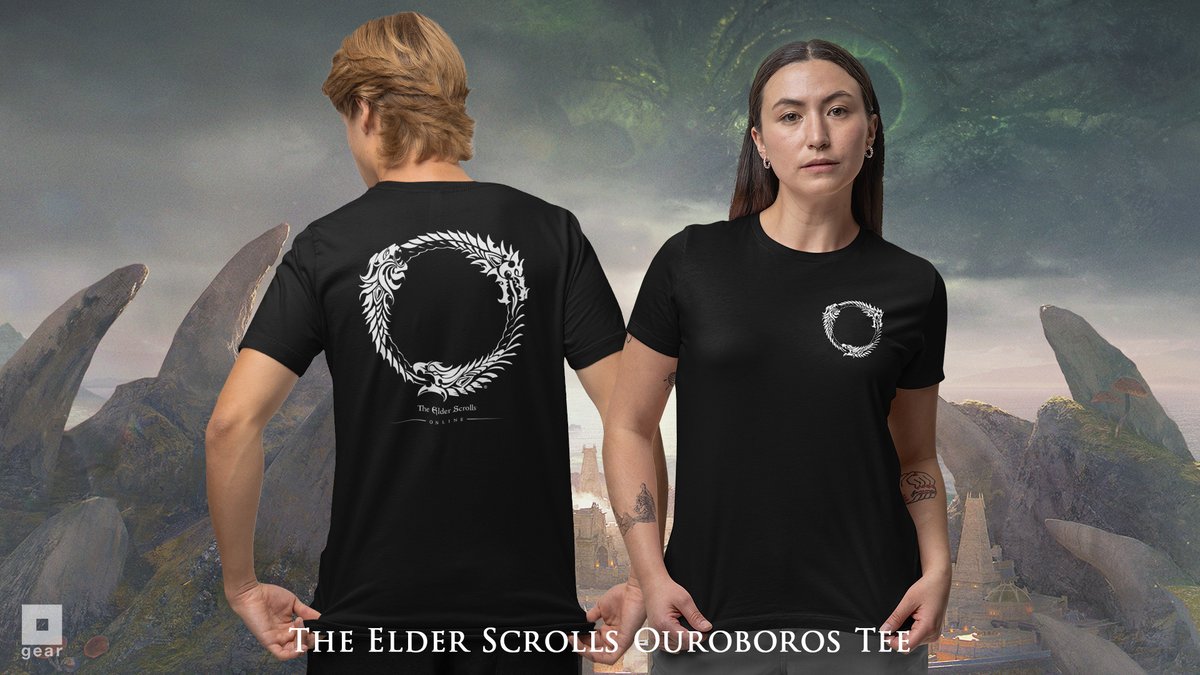 Don the Ouroboros, the symbol of the Three Banners War. @TESOnline gear.bethesda.net/products/the-e…