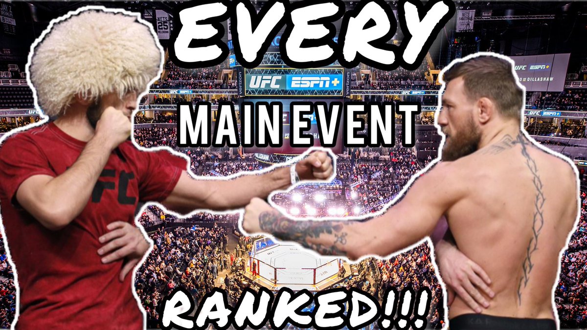 #UFC300 is This Weekend! So I Decided To Rank All 299 PPV Main Events From Worse To Best! (Part 1 299-239) 🧵Thread 🧵:#MMATwitter